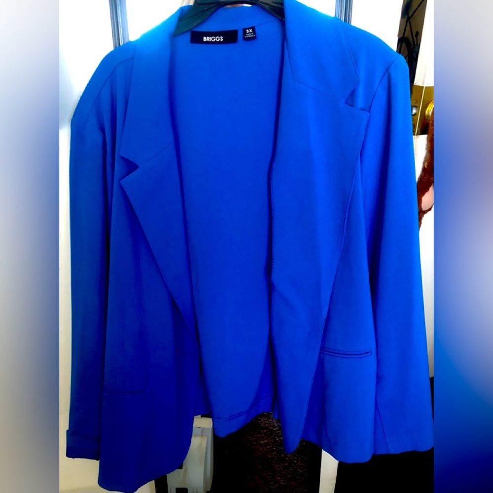 Blazer blue dressy or office wear